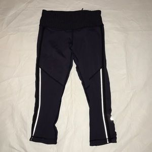 Dark purple Lululemon crop pant